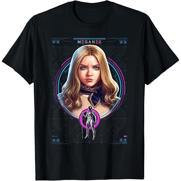 Amazon | ミーガン 2.0 Upgraded Banner Logo Tシャツ | Tシャツ
